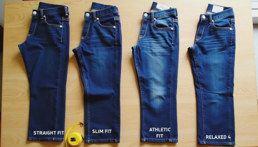 How Jeans Should Fit Men: Straight, Slim, Athletic, and Relaxed Explained