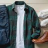 The Basic American Casual Outfit Formula: Jeans, Tee, Layer, Shoes