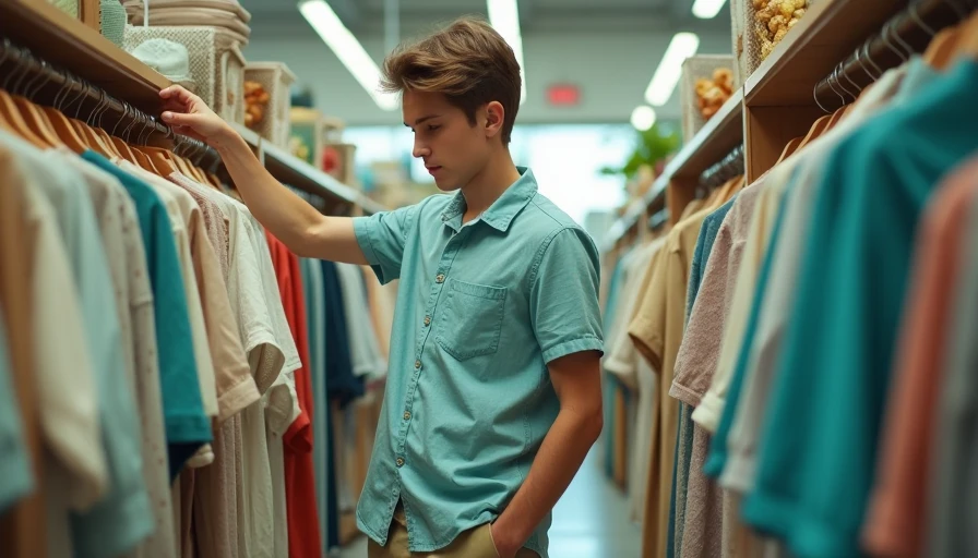 Illustration for men's summer styles that are budget-friendly