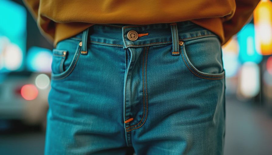 Visual context for how should jeans fit for men